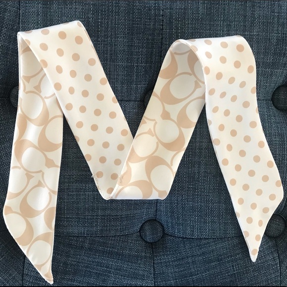 Coach Accessories - Signature Coach scarf for Purse or Ponytails